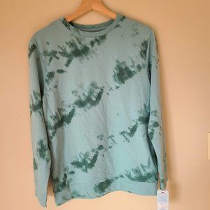 Boys' Cat & Jack Tie-Dye French Terry Crewneck Sweatshirt